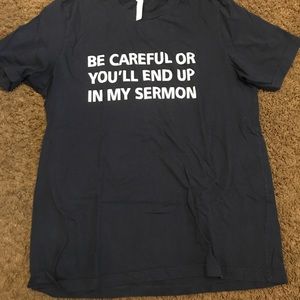 Men’s funny preacher shirt